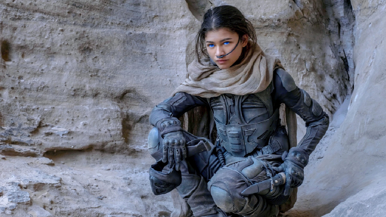 Зендая в «Дюне». Фото: Warner Bros. Pictures.