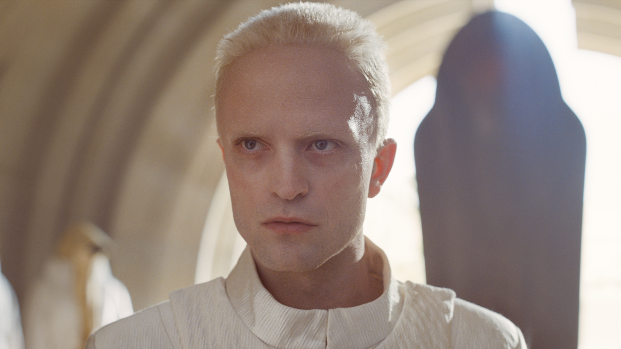 Robert Pattinson as Scytale in Warner Bros. Pictures and Legendary Pictures’ action adventure 'Dune: Part Three,' a Warner Bros. Pictures release. Photo Courtesy Warner Bros. Pictures.