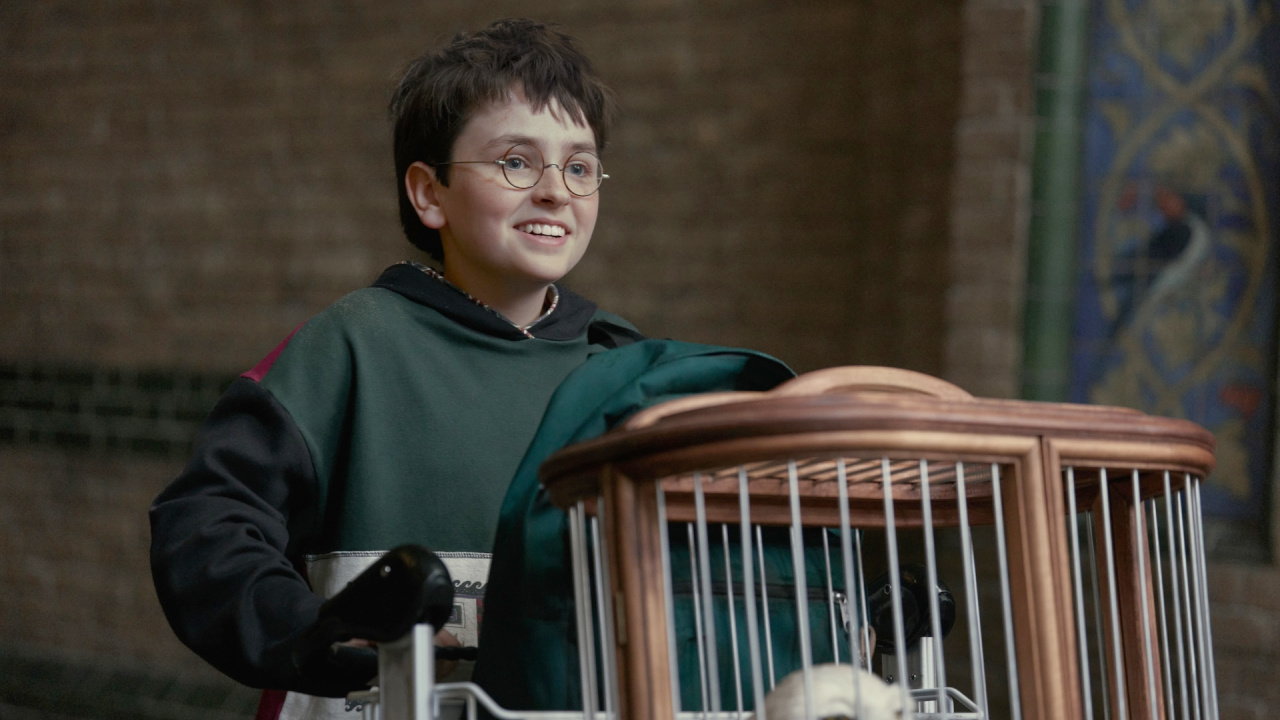 Dominic McLaughlin in 'Harry Potter and the Philosopher's Stone'. Photo: Aidan Monaghan/HBO.