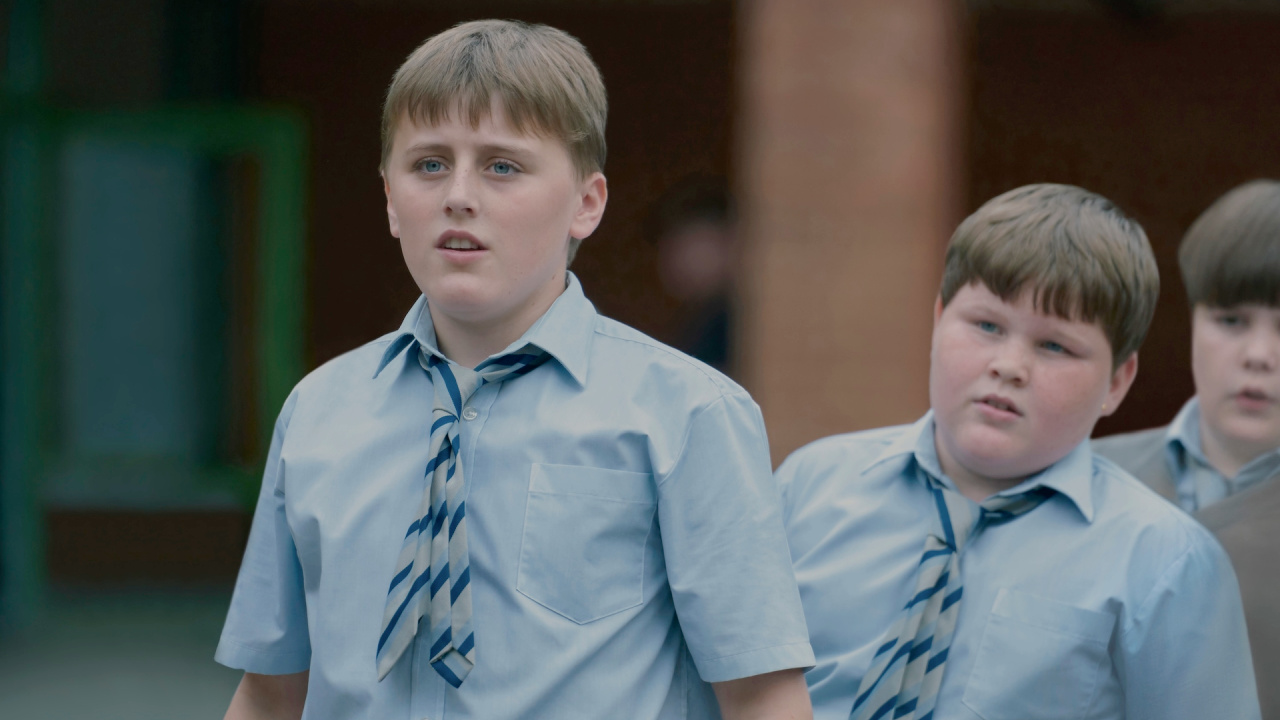 Amos Kitson in 'Harry Potter and the Philosopher's Stone'. Photo: Aidan Monaghan/HBO.