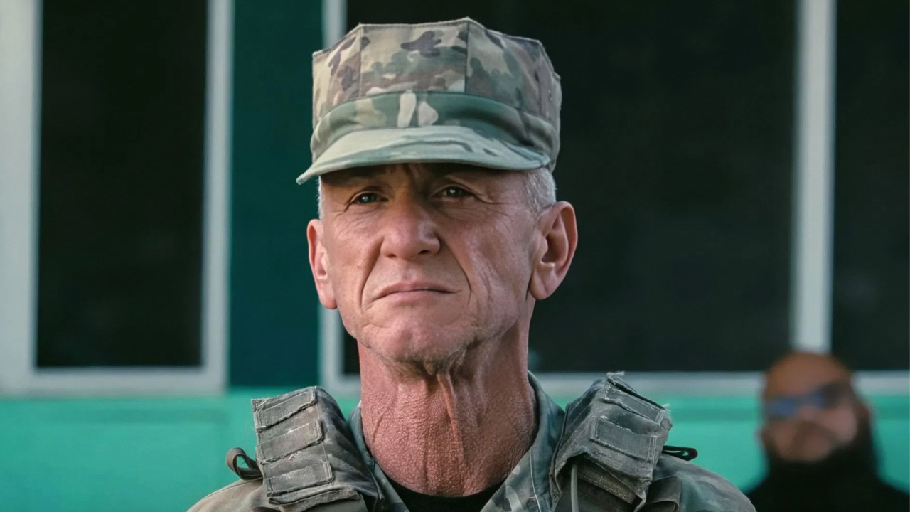 Sean Penn as Col. Steven J. Lockjaw in 'One Battle After Another.' A Warner Bros. Pictures Release. Photo Credit: Photo Courtesy Warner Bros. Pictures
