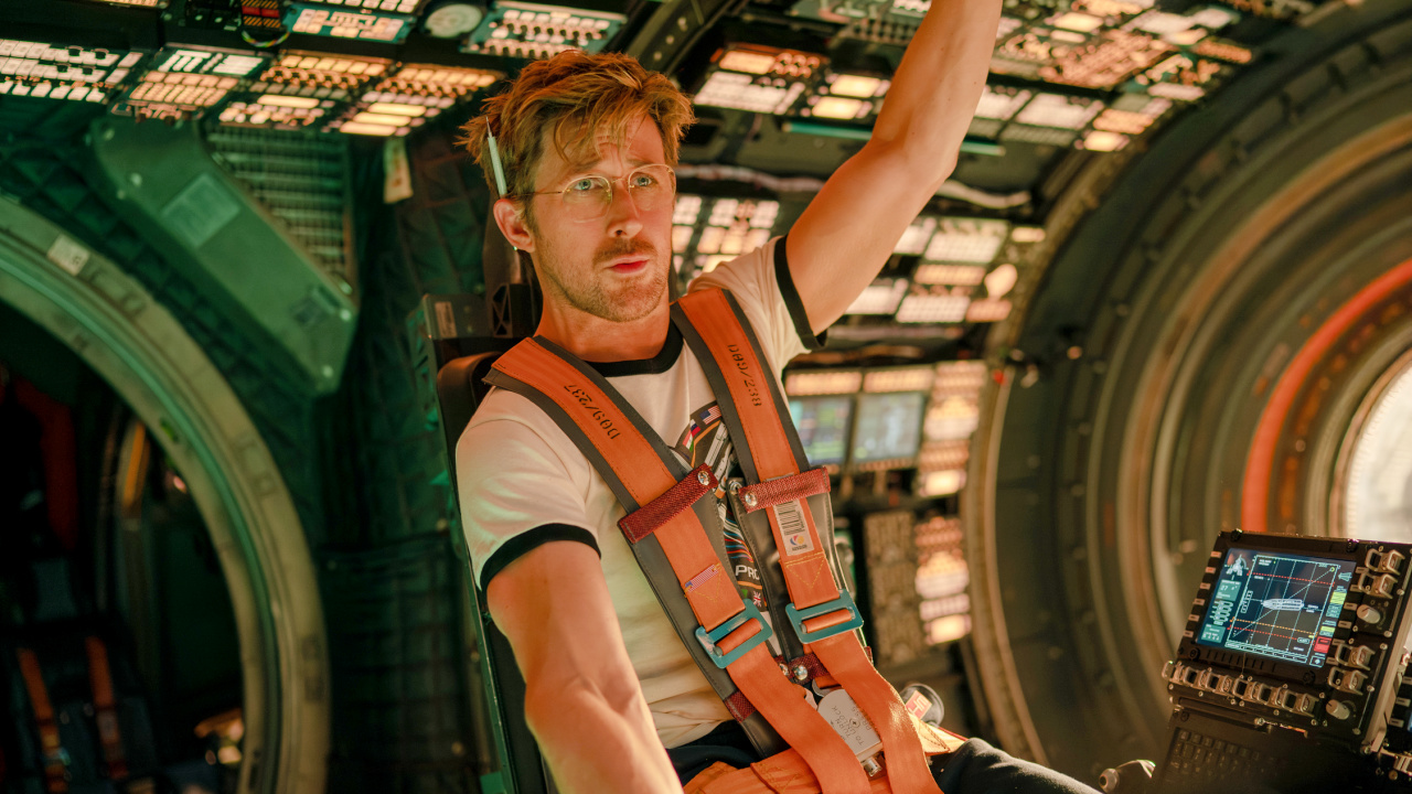 Ryan Gosling stars as Ryland Grace in 'Project Hail Mary', from Amazon MGM Studios. Photo credit: Jonathan Olley. © 2025 Amazon Content Services LLC. All Rights Reserved.