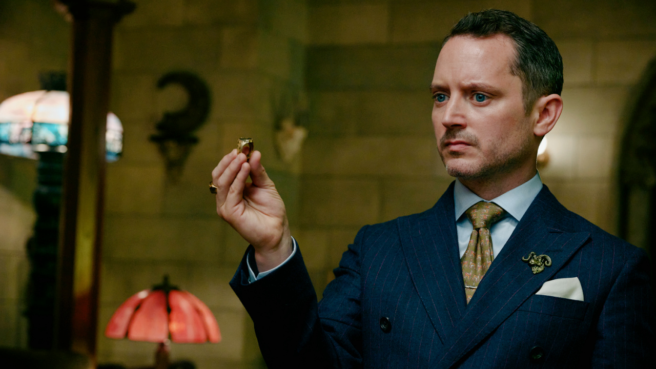 Elijah Wood in 'Ready Or Not 2: Here I Come'. Photo by Searchlight Pictures/Pief Weyman, Courtesy of Searchlight Pictures. © 2026 Searchlight Pictures. All Rights Reserved.