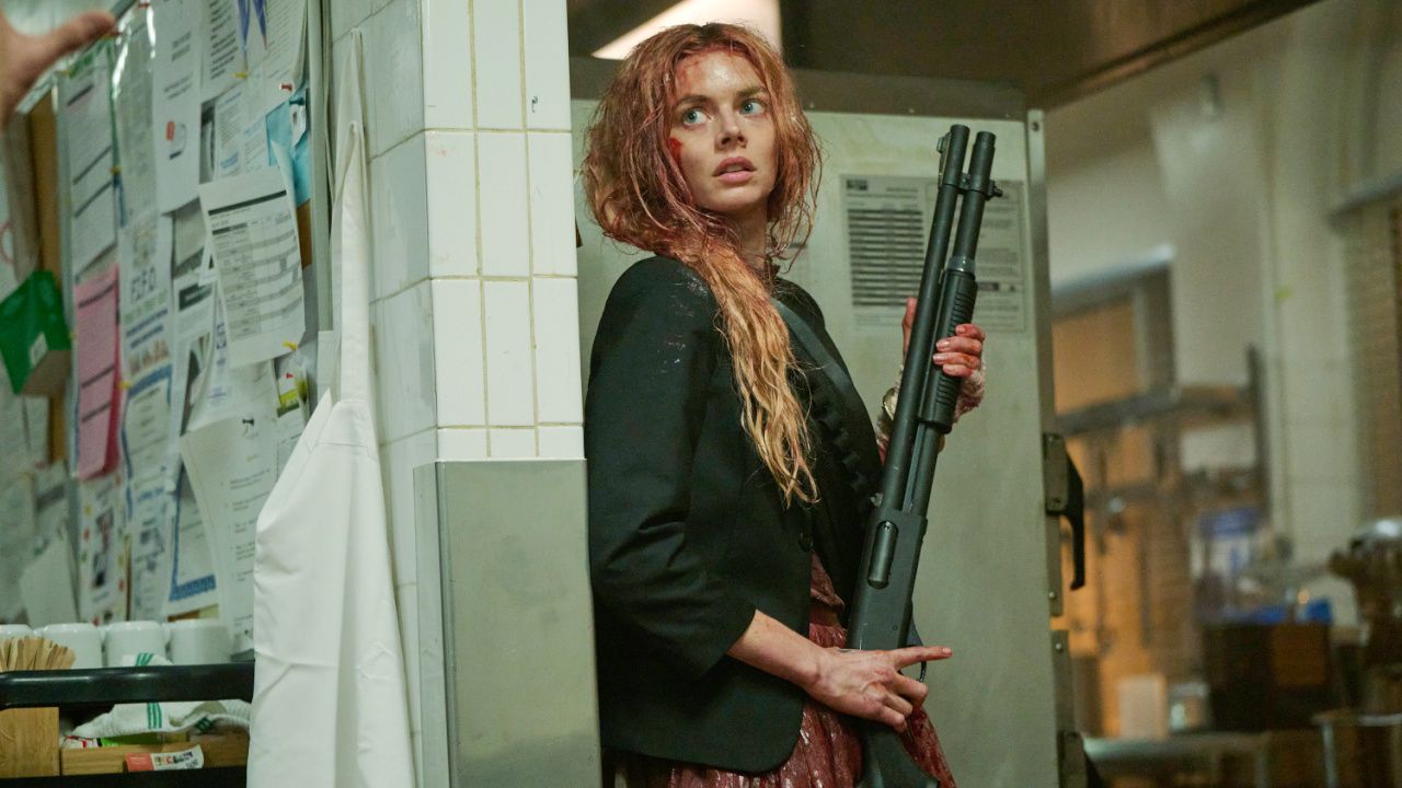 Самара Уивинг в фильме «Готов или нет 2: Вот и я». Фото Searchlight Pictures/Pief Weyman, любезно предоставлено Searchlight Pictures. © 2025 Прожектор Картинки. Все права защищены.