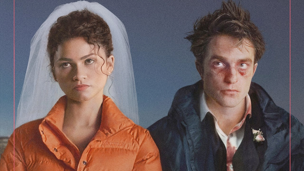 (Слева направо) Зендая и Роберт Паттинсон в «Драме». Фото: А24.