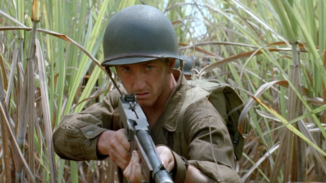 Sean Penn in 'The Thin Red Line'. Photo: 20th Century Fox.