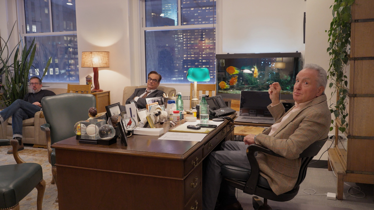 (Слева направо) Эрик Кенвард, Стив Хиггинс и Лорн Майклс в документальном фильме режиссера Моргана Невилла «Лорн», выпущенном Focus Features. Фото: предоставлено Focus Features. © 2026 Все права защищены.