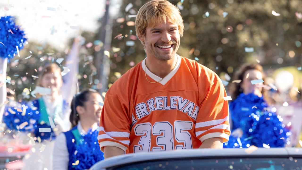 David Corenswet as “John Tuggle” in 'Mr. Irrelevant' from Paramount Pictures.