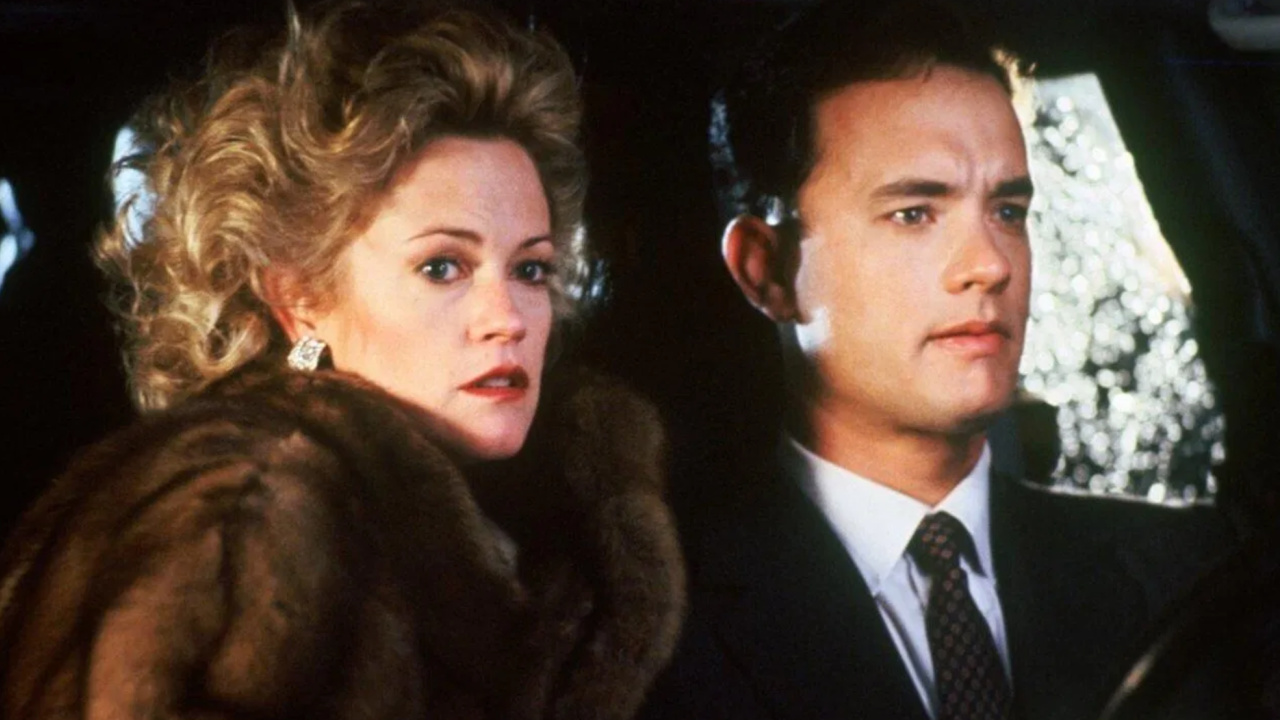 (Слева направо) Мелани Гриффит и Том Хэнкс в фильме «Костер тщеславия». Фото: Warner Bros. Pictures.