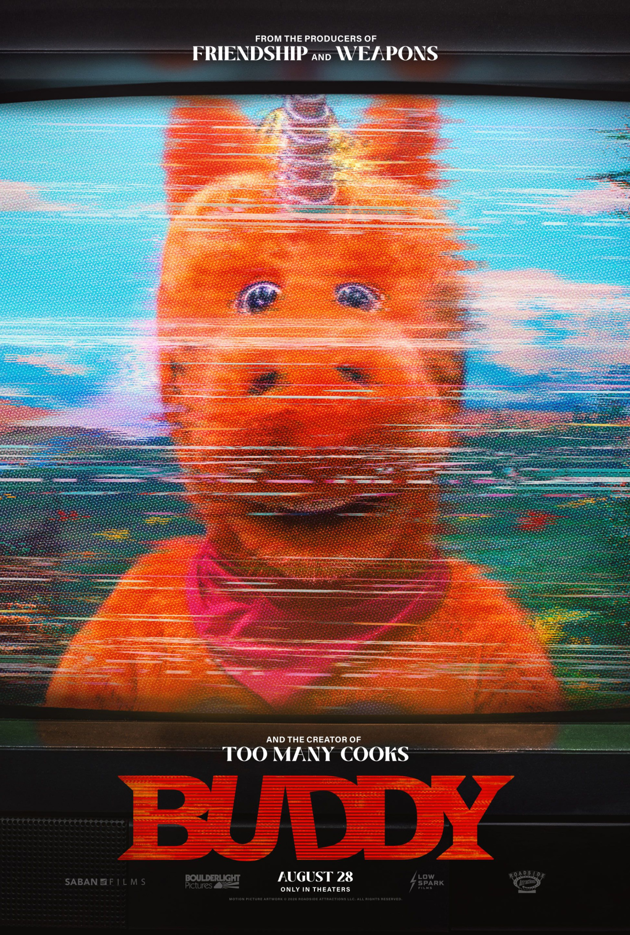 'Buddy' opens in theaters on August 28th.