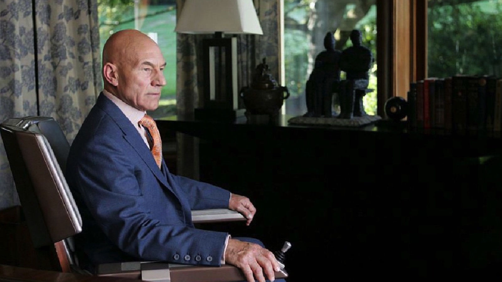 Patrick Stewart as Professor Charles Xavier in 2000's 'X-Men.'