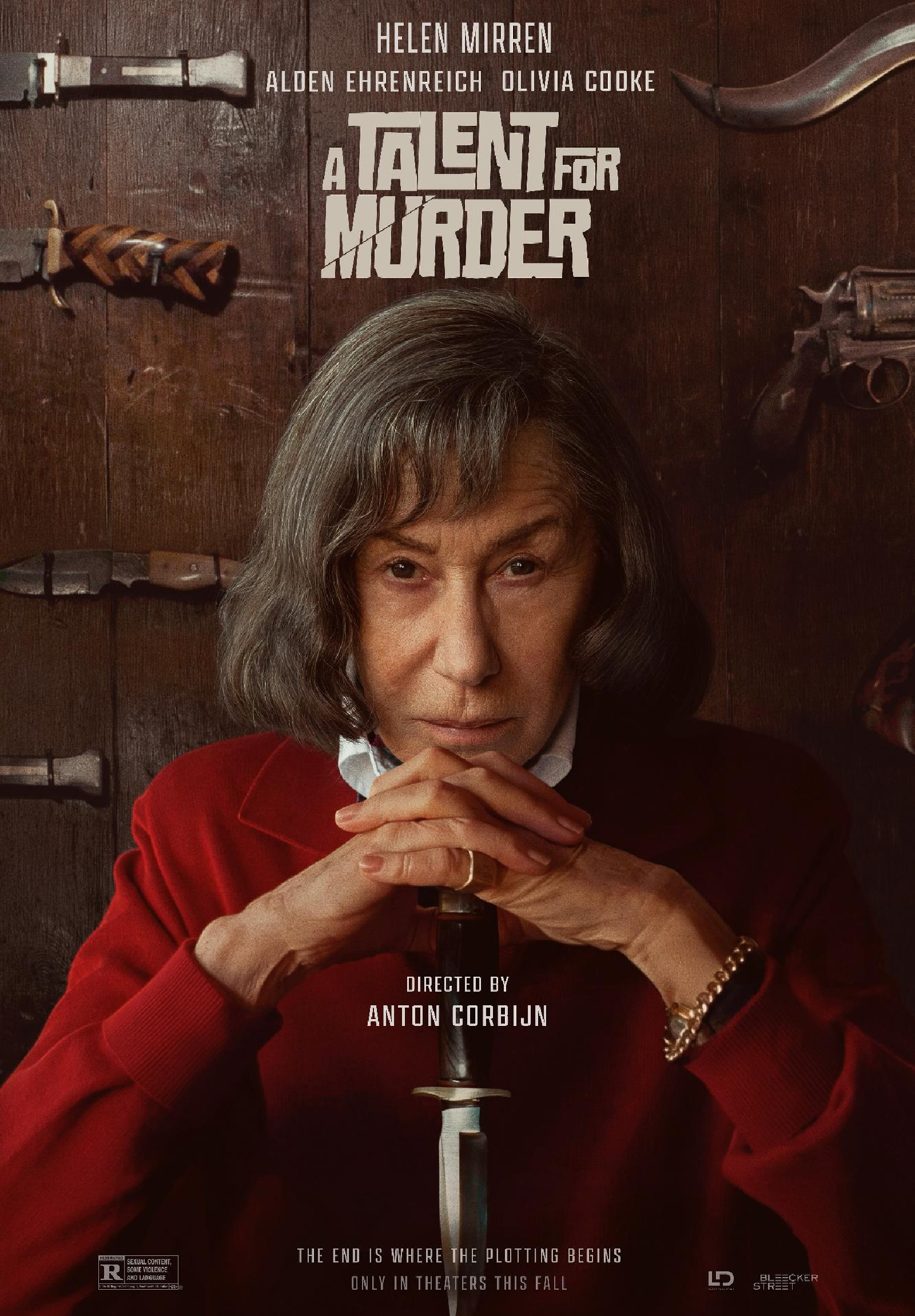 'A Talent for Murder' opens in theaters on October 23rd.
