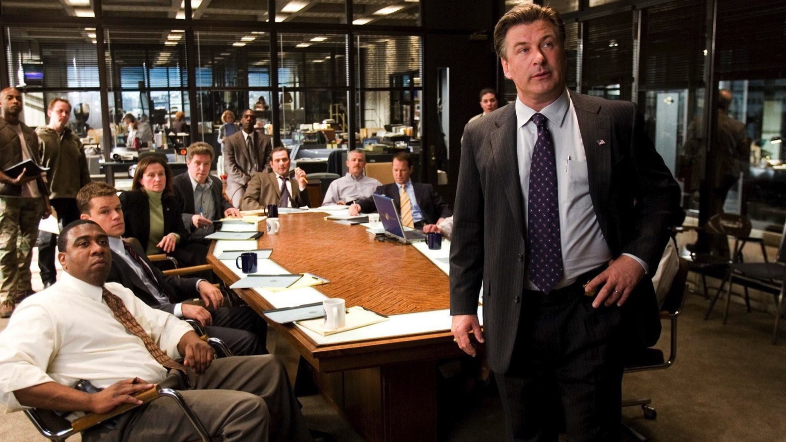 Alec Baldwin in 'The Departed.' Photo: Warner Bros.