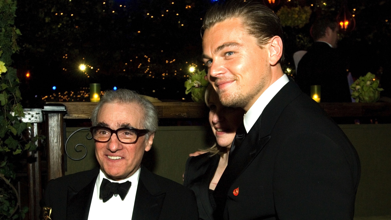 Academy Award winner Martin Scorsese and Leonardo DiCaprio at the Governors Ball after the 79th Annual Academy Awards at the Kodak Theatre in Hollywood, CA on Sunday, February 25, 2007. Photo: Courtesy of AMPAS/©A.M.P.A.S.