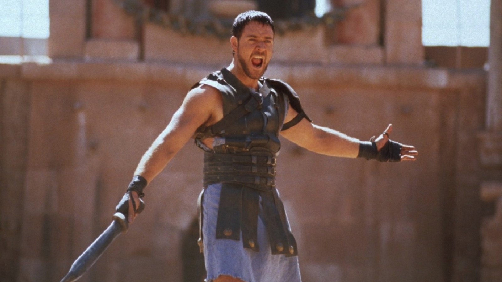 Russell Crowe in 'Gladiator'. Photo: Paramount Pictures. 