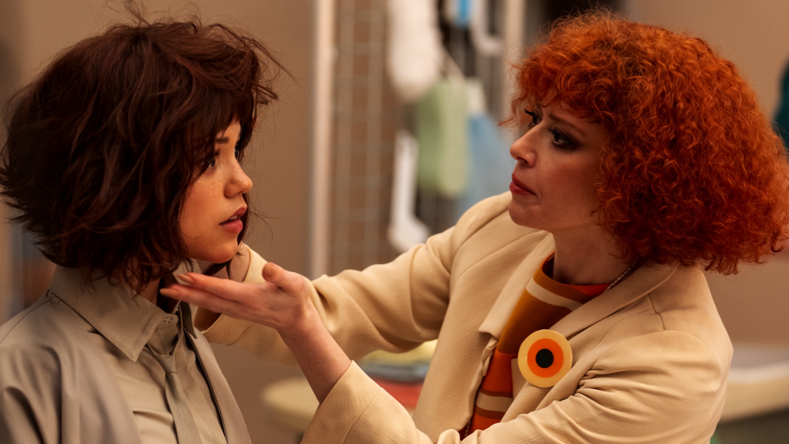 (L to R) Jenna Ortega and Natasha Lyonne star in 'Klara and the Sun'. © 2026 CTMG, Inc. All Rights Reserved.