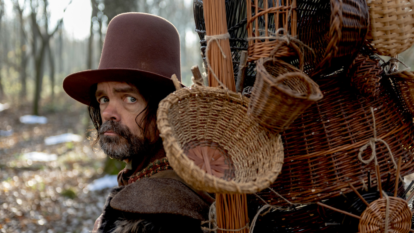 Peter Dinklage appears in 'Wicker' by Eleanor Wilson and Alex Huston Fischer, an official selection of the 2026 Sundance Film Festival. Courtesy of Sundance Institute. Photo: Lol Crawley.
